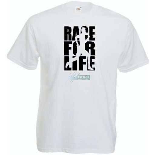 Verseny az életért férfi rövid ujjú póló