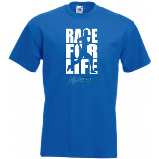 Verseny az életért férfi rövid ujjú póló