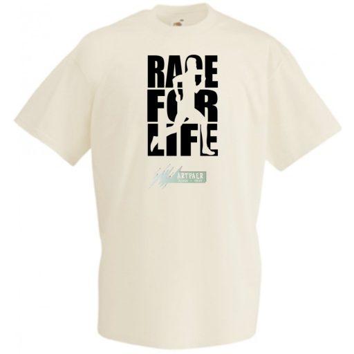 Verseny az életért férfi rövid ujjú póló