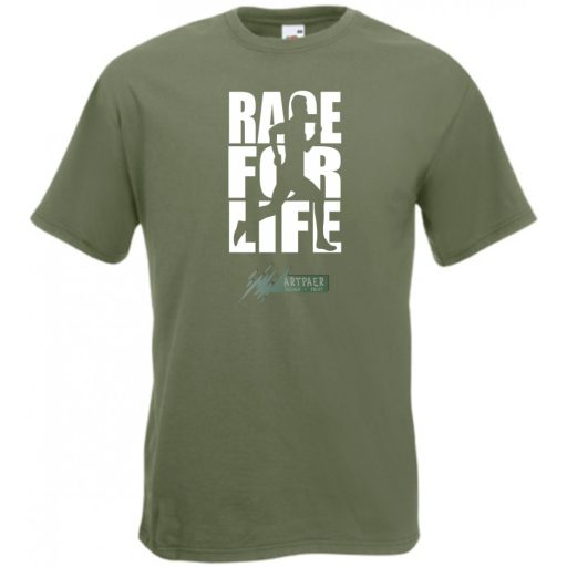 Verseny az életért férfi rövid ujjú póló