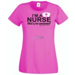 Én Nővér vagyok, és mi a te szuper erőd? női rövid ujjú póló