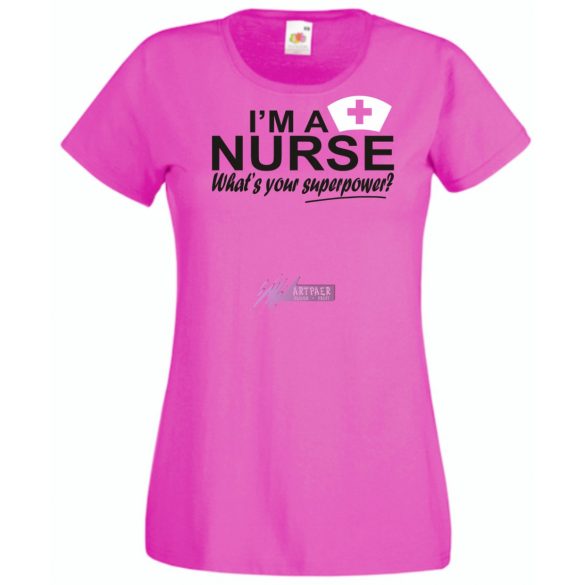 Én Nővér vagyok, és mi a te szuper erőd? női rövid ujjú póló