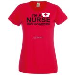 Én Nővér vagyok, és mi a te szuper erőd? női rövid ujjú póló