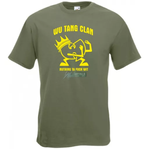 Wu Tang Clan férfi rövid ujjú póló