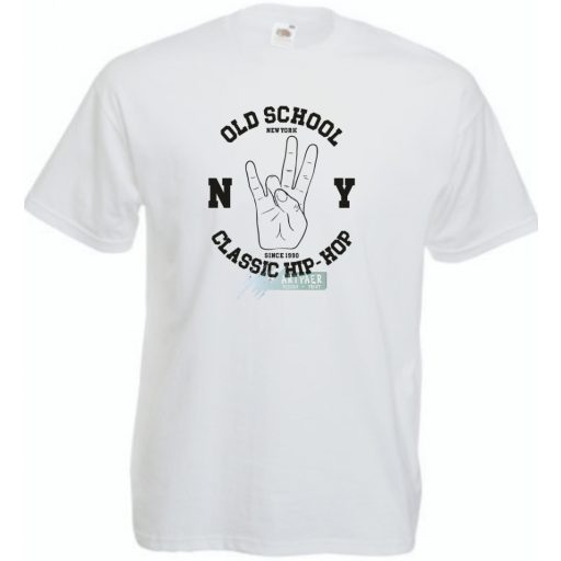 Old School Classic Hip-Hop férfi rövid ujjú póló