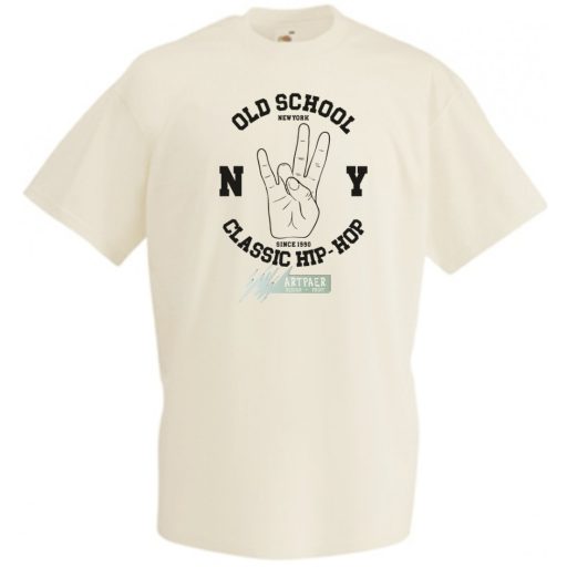 Old School Classic Hip-Hop férfi rövid ujjú póló