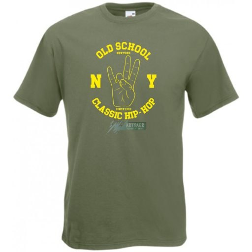 Old School Classic Hip-Hop férfi rövid ujjú póló