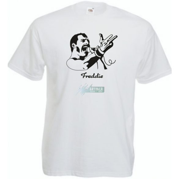 Retro fan Freddie Mercury gyerek rövid ujjú póló