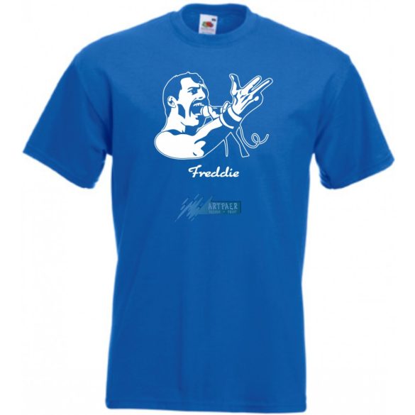 Retro fan Freddie Mercury gyerek rövid ujjú póló