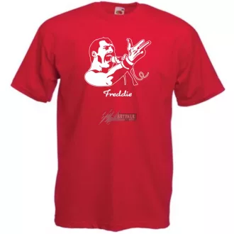 Retro fan Freddie Mercury gyerek rövid ujjú póló