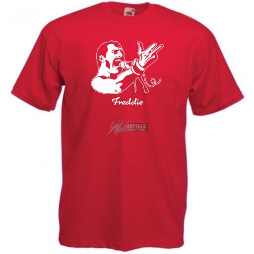 Retro fan Freddie Mercury gyerek rövid ujjú póló