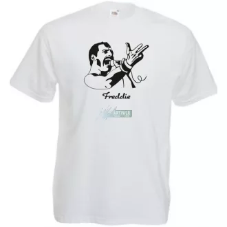Retro fan Freddie Mercury férfi rövid ujjú póló