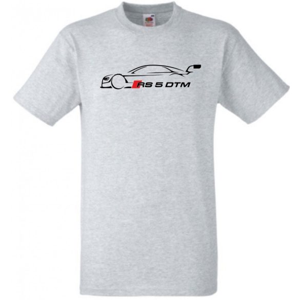 Auto fan RS 5 DTM férfi rövid ujjú póló