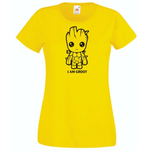 Hőseink - Én Groot vagyok női rövid ujjú póló