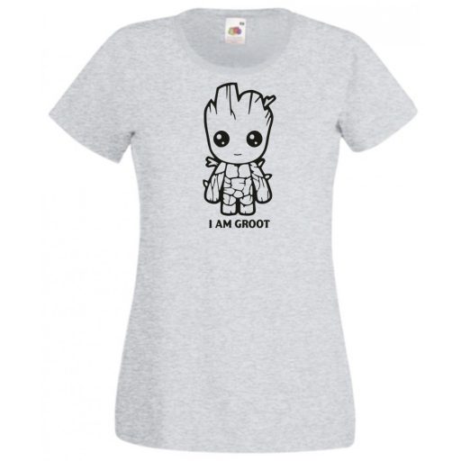 Hőseink - Én Groot vagyok női rövid ujjú póló