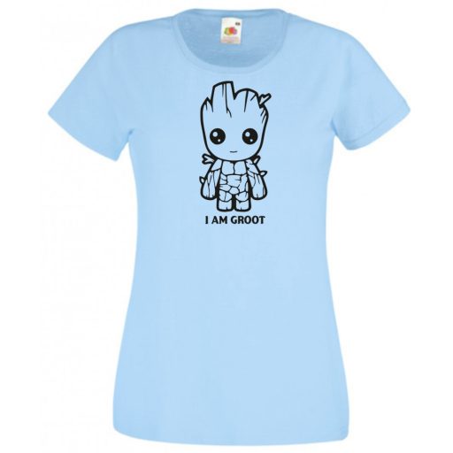 Hőseink - Én Groot vagyok női rövid ujjú póló