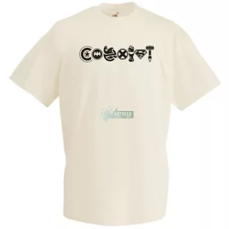   Coexist - A hősök velünk élnek férfi rövid ujjú póló