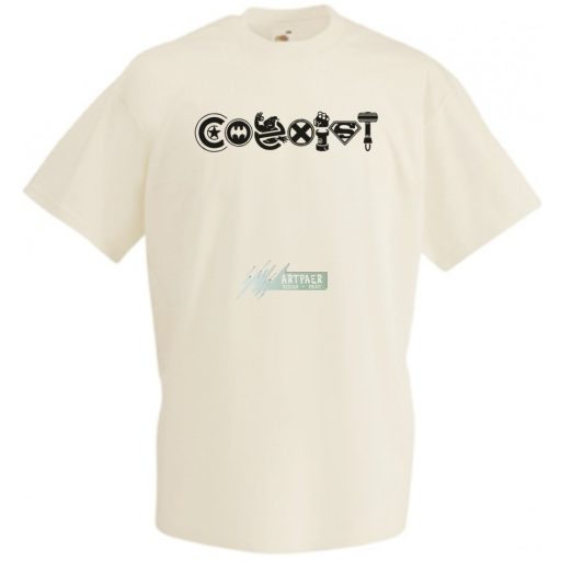 Coexist - A hősök velünk élnek férfi rövid ujjú póló