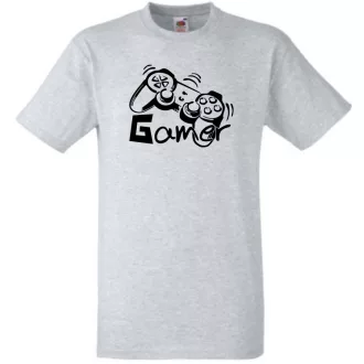 Gamer gyerek rövid ujjú póló