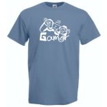 Gamer férfi rövid ujjú póló