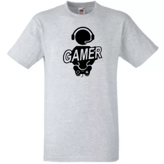 Gamer gyerek rövid ujjú póló
