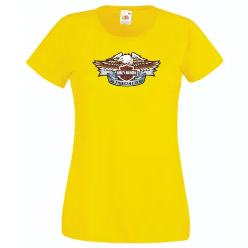 Az Amerikai legenda – Harley motor fan női rövid ujjú póló