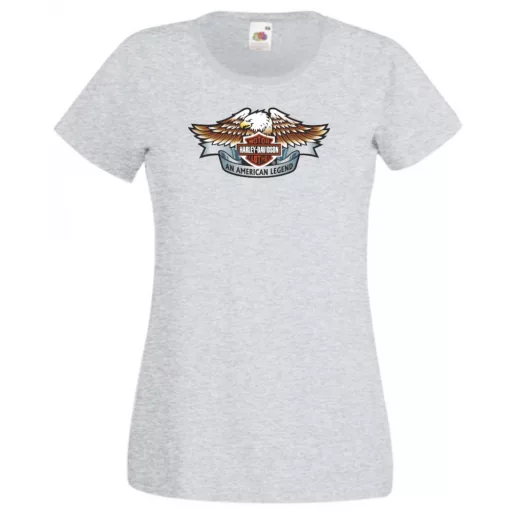 Az Amerikai legenda – Harley motor fan női rövid ujjú póló