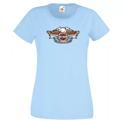 Az Amerikai legenda – Harley motor fan női rövid ujjú póló