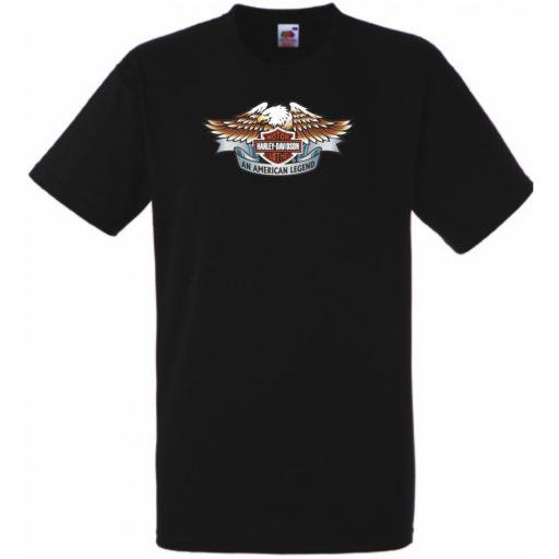 Az Amerikai legenda - Harley motor fan férfi rövid ujjú póló