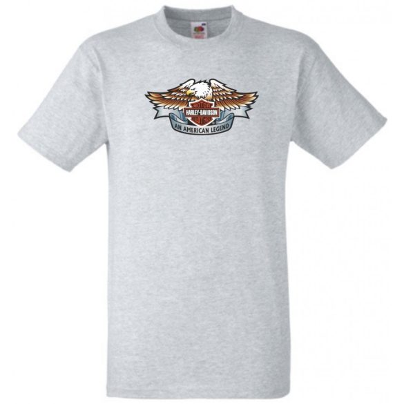 Az Amerikai legenda - Harley motor fan férfi rövid ujjú póló