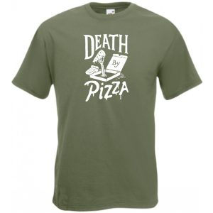 Death Pizza férfi rövid ujjú póló