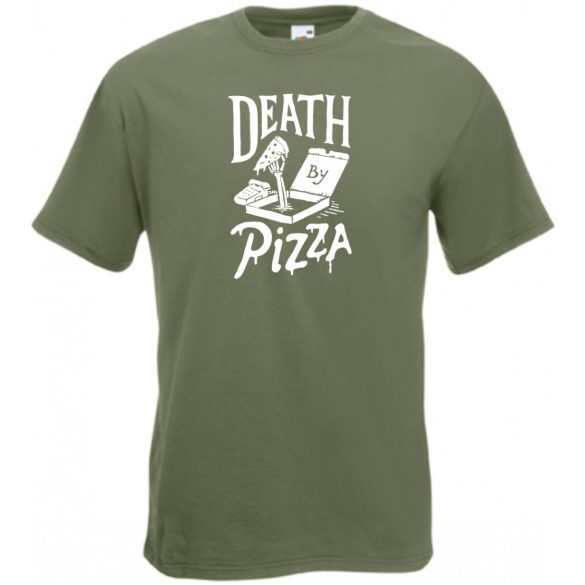 Death Pizza férfi rövid ujjú póló