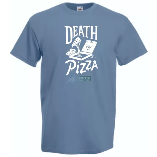 Death Pizza férfi rövid ujjú póló