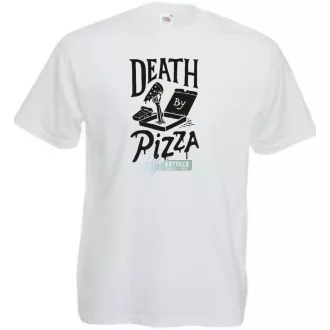 Death Pizza férfi rövid ujjú póló