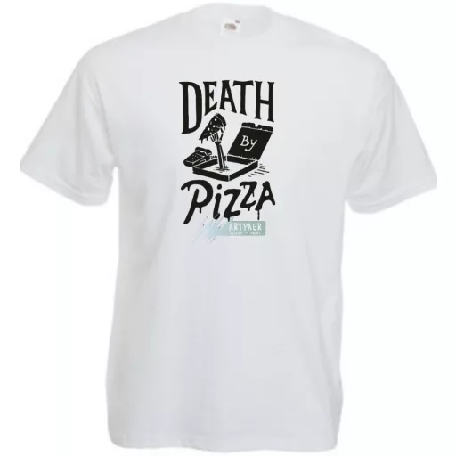 Death Pizza férfi rövid ujjú póló