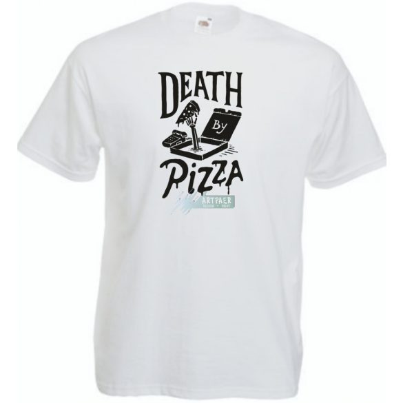 Death Pizza férfi rövid ujjú póló