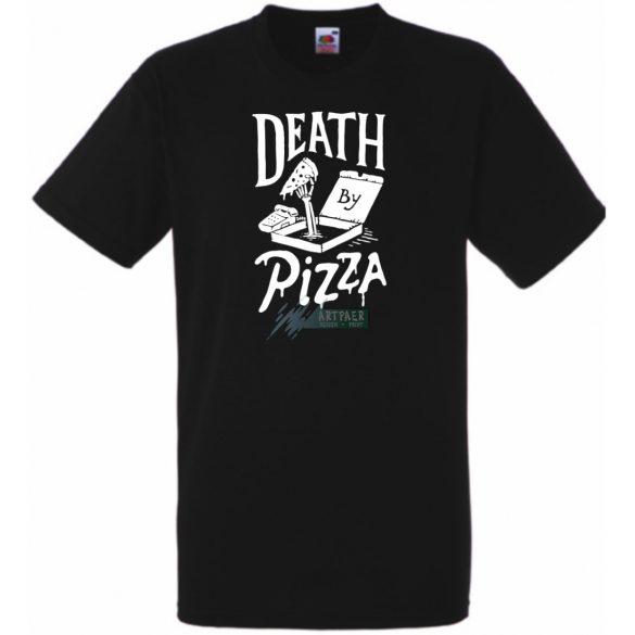 Death Pizza férfi rövid ujjú póló