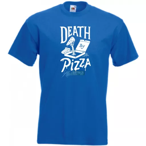 Death Pizza férfi rövid ujjú póló
