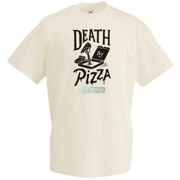 Death Pizza férfi rövid ujjú póló