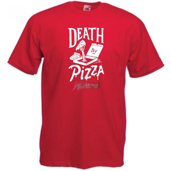 Death Pizza férfi rövid ujjú póló