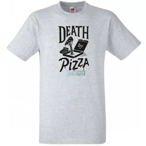 Death Pizza férfi rövid ujjú póló
