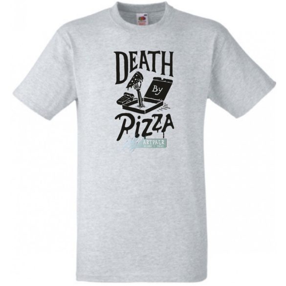Death Pizza férfi rövid ujjú póló