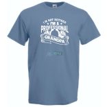 Nem nyugdíjas, hanem profi nagypapa vagyok férfi rövid ujjú póló