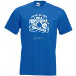 Nem nyugdíjas, hanem profi nagypapa vagyok férfi rövid ujjú póló