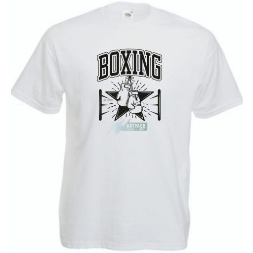 Sport fan Boxing férfi rövid ujjú póló