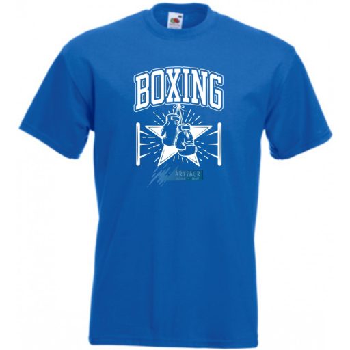 Sport fan Boxing férfi rövid ujjú póló