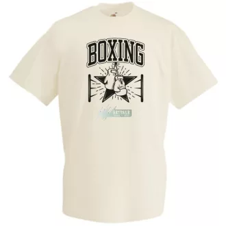 Sport fan Boxing férfi rövid ujjú póló