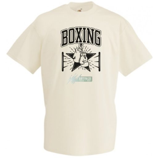 Sport fan Boxing férfi rövid ujjú póló