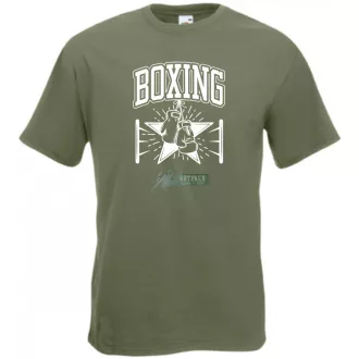 Sport fan Boxing férfi rövid ujjú póló
