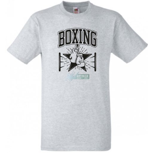 Sport fan Boxing férfi rövid ujjú póló